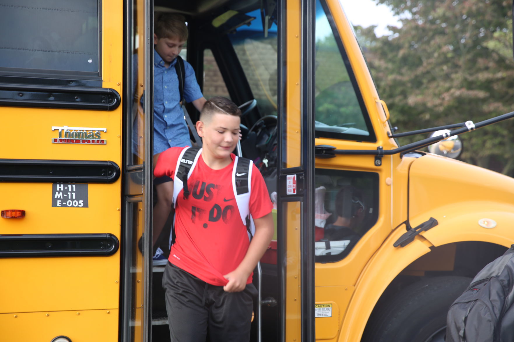 First Day at Upper Township Middle School